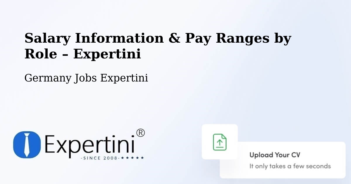 Salary Information & Pay Ranges – Eil - Eil, Germany Jobs Expertini